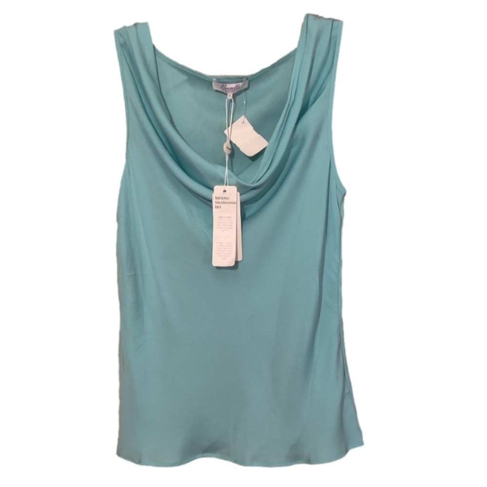 Nouvelle Palm Beach Washable Silk Tank NWT Size Small